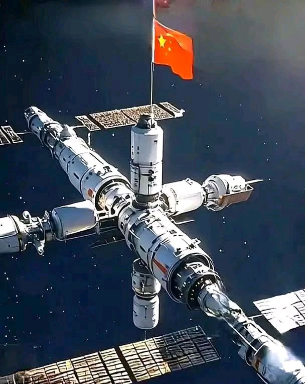 航天人筑天宫一一祝贺中国航天员留驻天宫从“时”到“年”/作者：李庆明（图9）