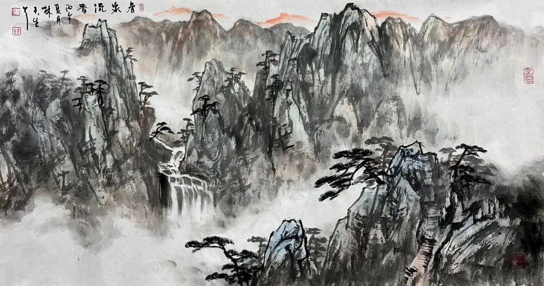 林天生《观古悟今》中国当代书画名家雅韵品鉴(图13)
