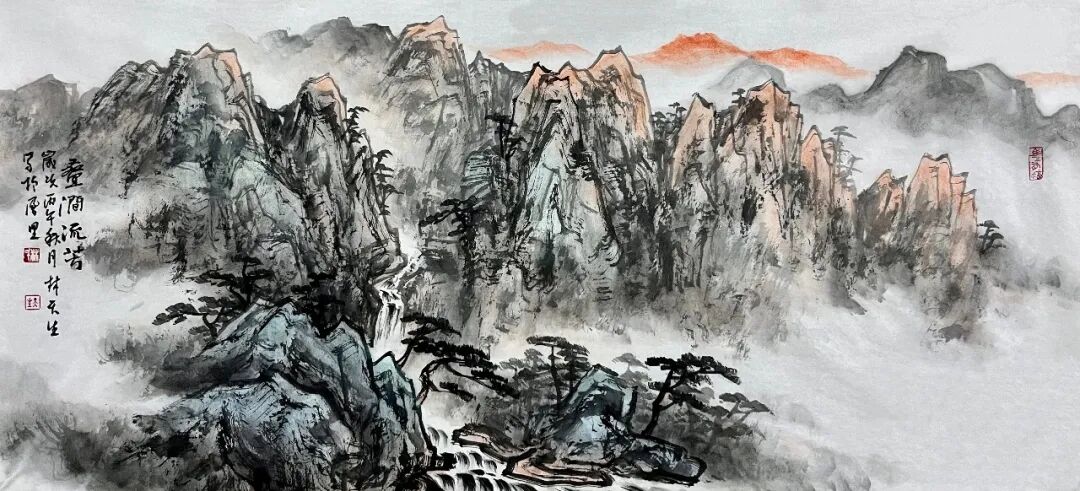 林天生《观古悟今》中国当代书画名家雅韵品鉴(图18)