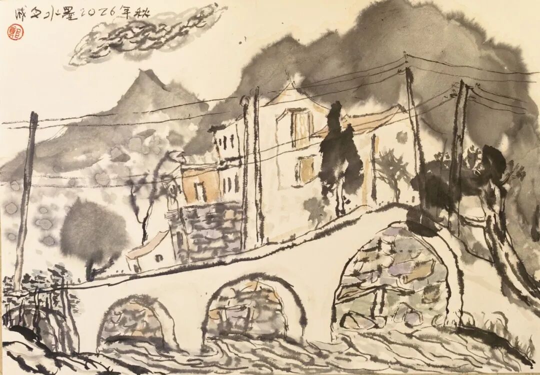 郑成文《游艺求真》中国当代书画名家致敬文脉主题汇展(图12)