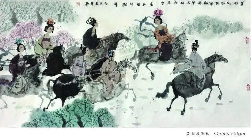 方民《游艺求真》中国当代书画名家致敬文脉主题汇展（图13）