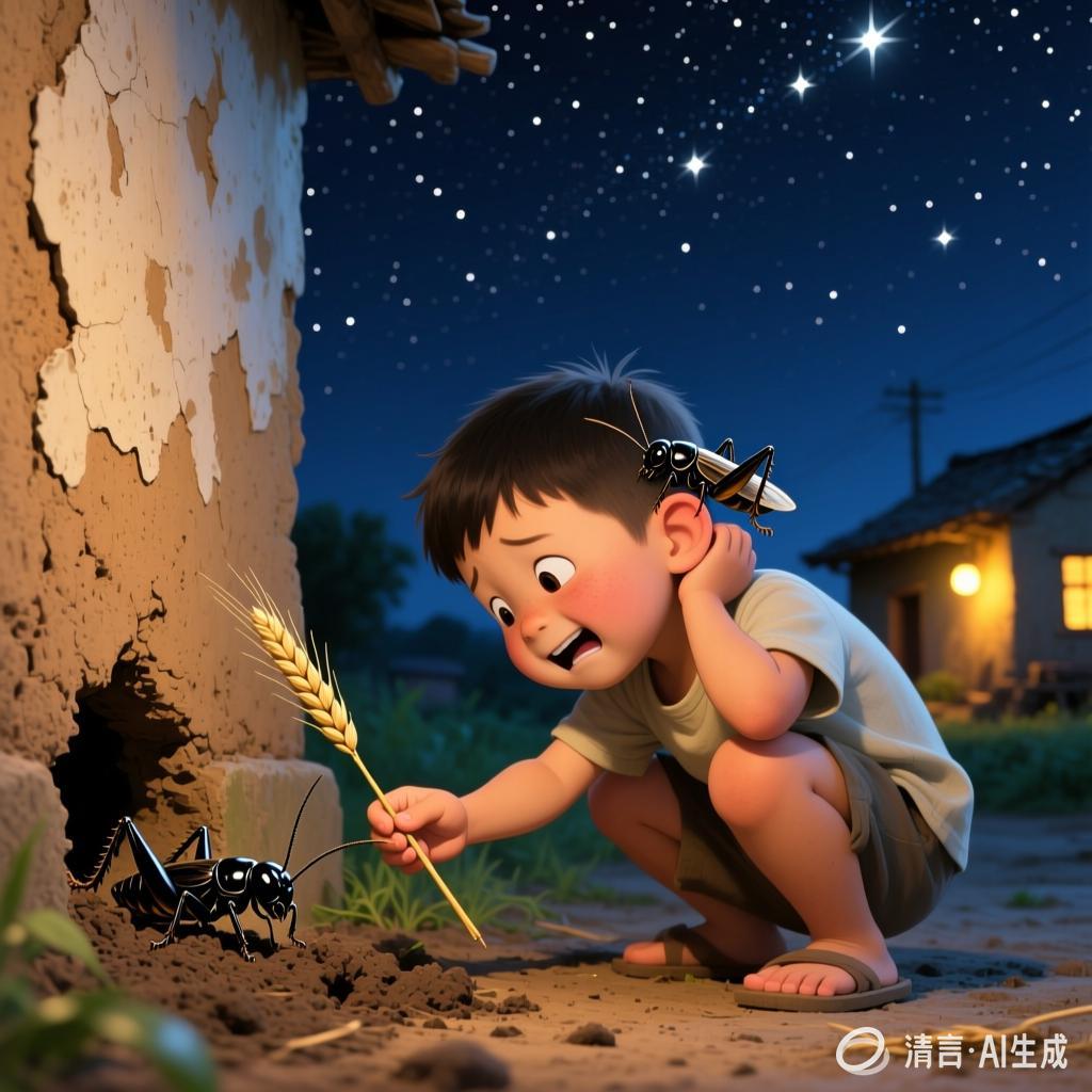 宋迎庄:【土掉渣·滑溜曲】逗蛐蛐(中国憨派文学)(图2)