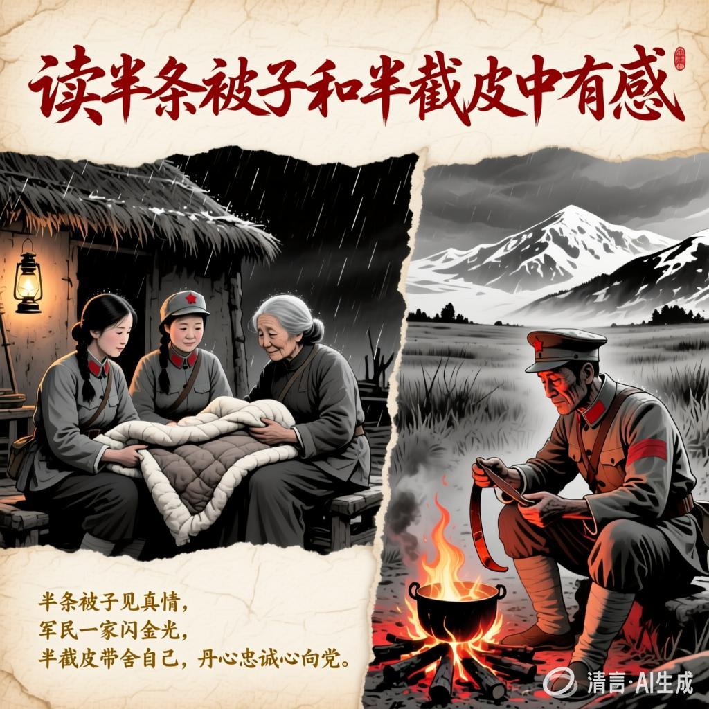 【中国憨派文学】刘东军:读半条被子和半截皮带有感(图2)