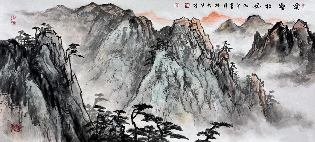 林天生《游艺求真》中国当代书画名家致敬文脉主题汇展（图7）