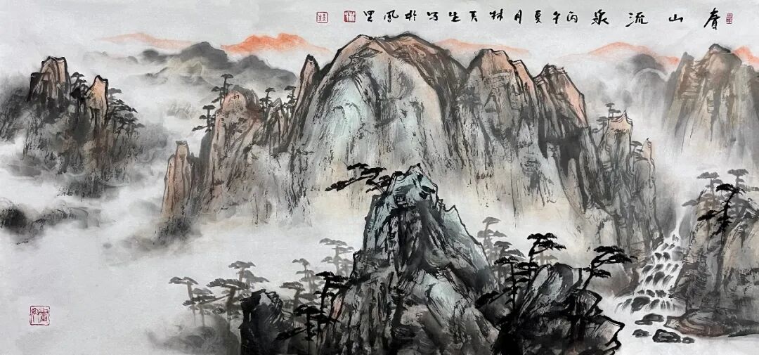 林天生《游艺求真》中国当代书画名家致敬文脉主题汇展（图9）