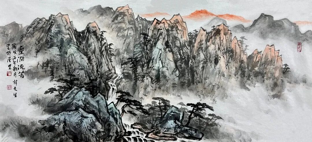 林天生《游艺求真》中国当代书画名家致敬文脉主题汇展（图15）