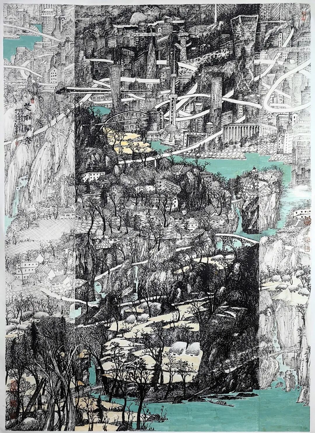 陶古《游艺求真》中国当代书画名家致敬文脉主题汇展（图20）