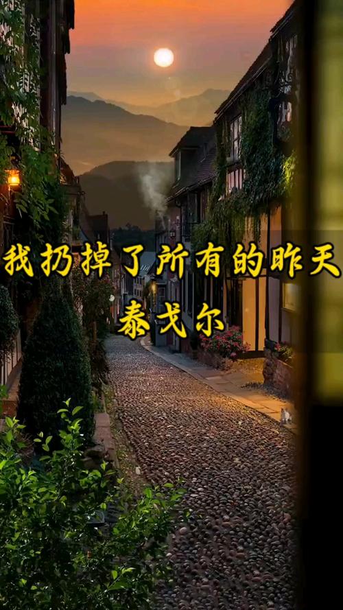 我扔掉了所有的昨天
