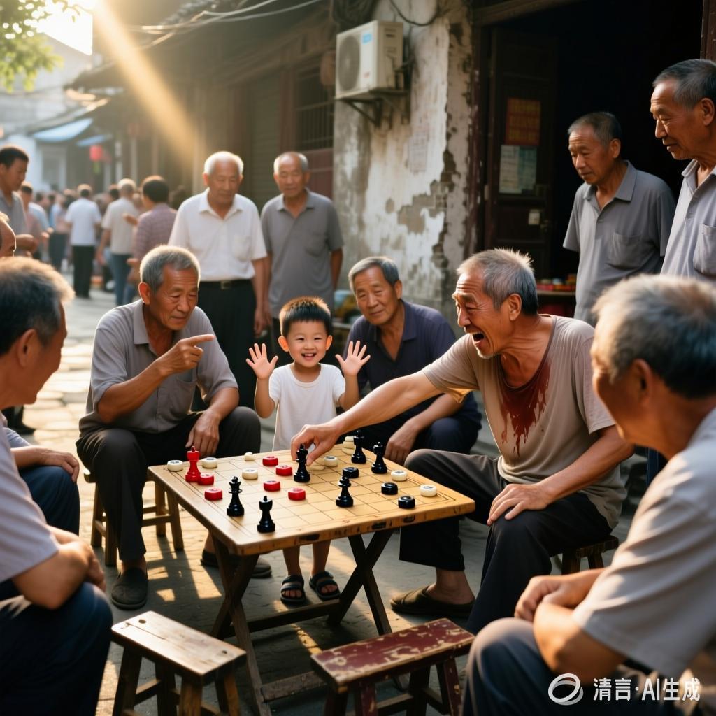 晓军:【土掉渣·滑溜曲】下象棋(中国憨派文学)(图2)