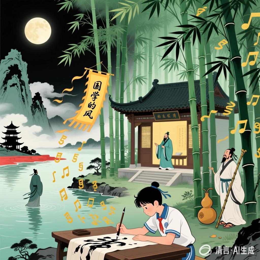 【中国憨派文学】孔另融:国学的风, 从我心头轻轻拂过(图2)