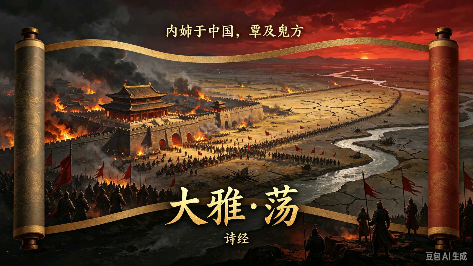 诗经版：《大雅•荡》解析 诗经部部长兼顾问-河间诗经学会会长董杰 诗经部编委兼河间诗经学会副会长韩爱华 主播韩爱华（图7）