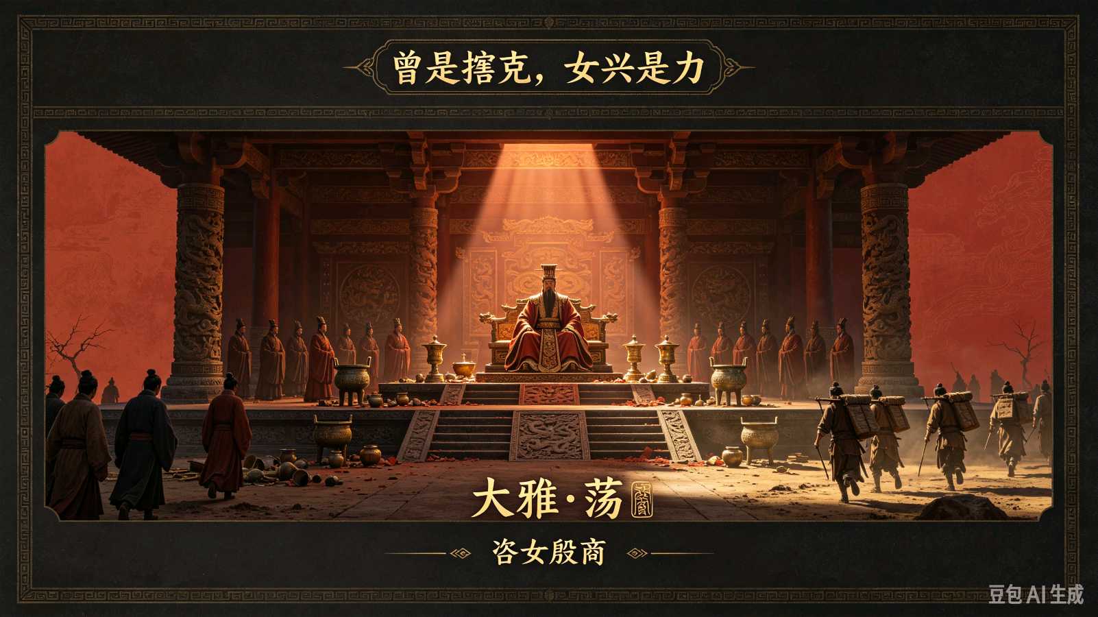 诗经版：《大雅•荡》解析 诗经部部长兼顾问-河间诗经学会会长董杰 诗经部编委兼河间诗经学会副会长韩爱华 主播韩爱华（图10）