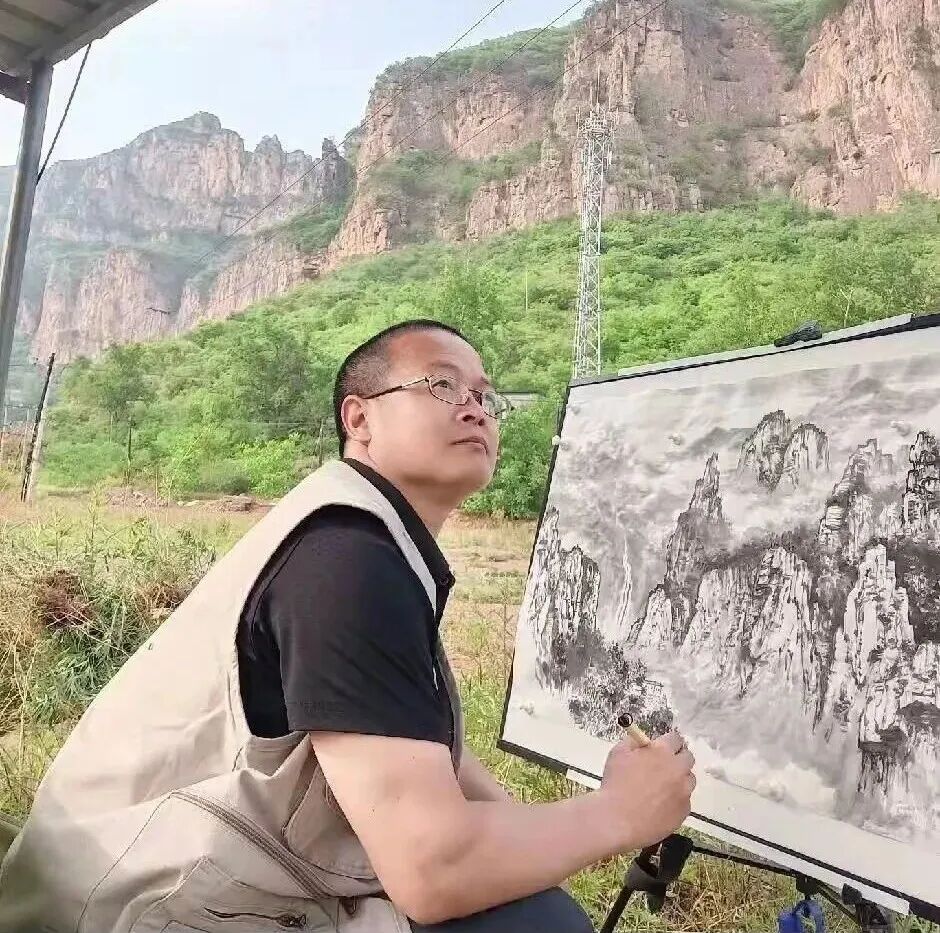 吕景辉《游艺求真》中国当代书画名家致敬文脉主题汇展（图3）