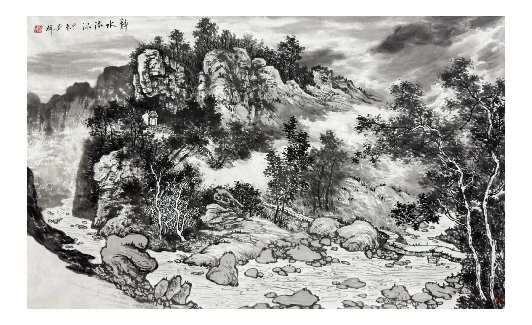 吕景辉《游艺求真》中国当代书画名家致敬文脉主题汇展（图12）