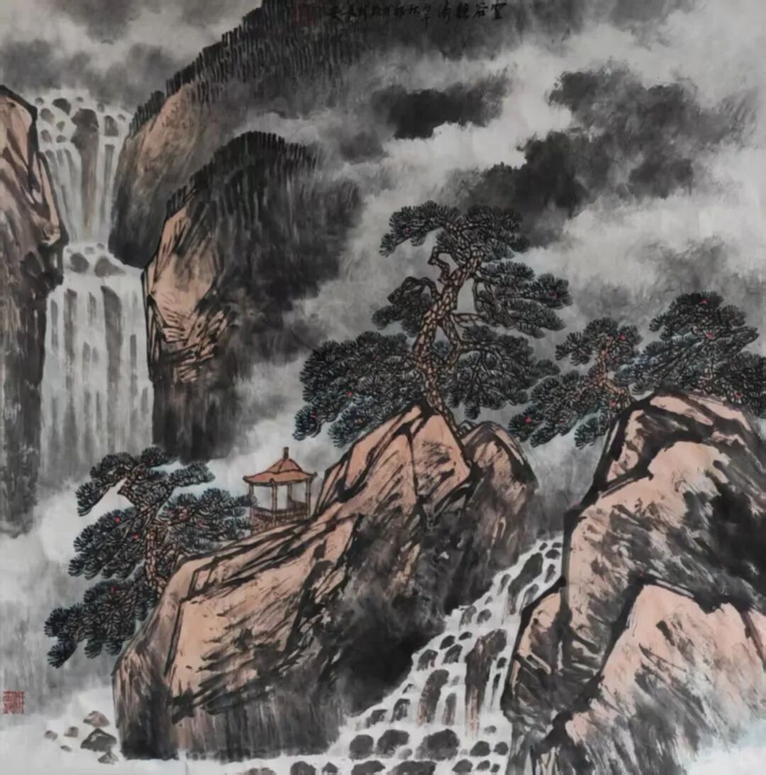 祁自敏《游艺求真》中国当代书画名家致敬文脉主题汇展（图5）