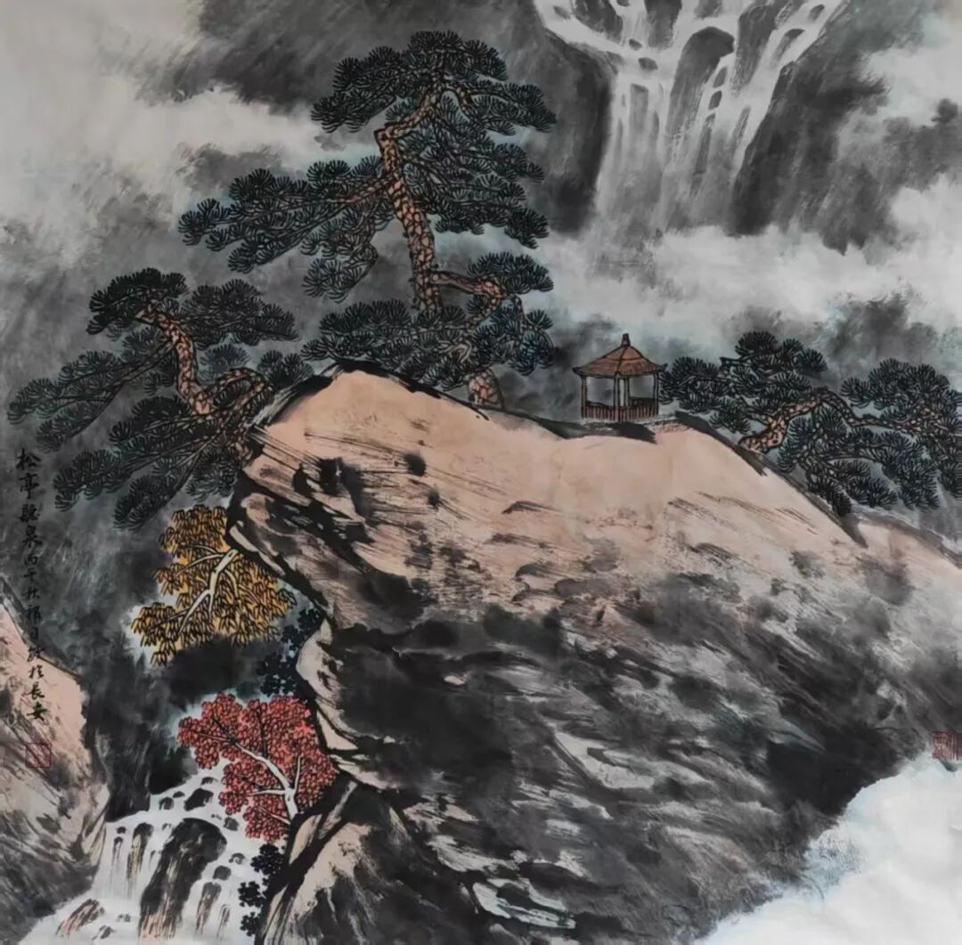 祁自敏《游艺求真》中国当代书画名家致敬文脉主题汇展（图4）