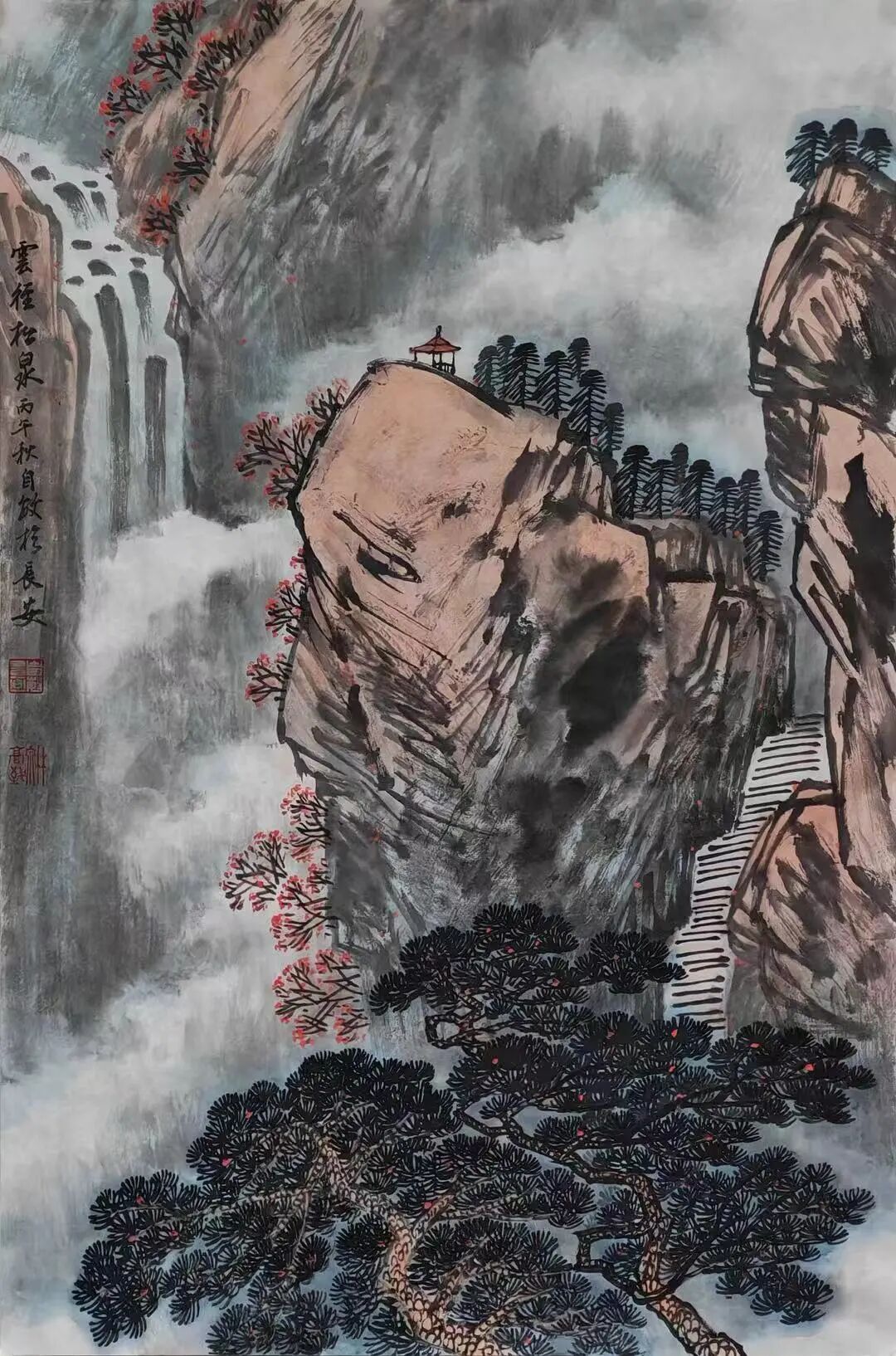 祁自敏《游艺求真》中国当代书画名家致敬文脉主题汇展（图10）