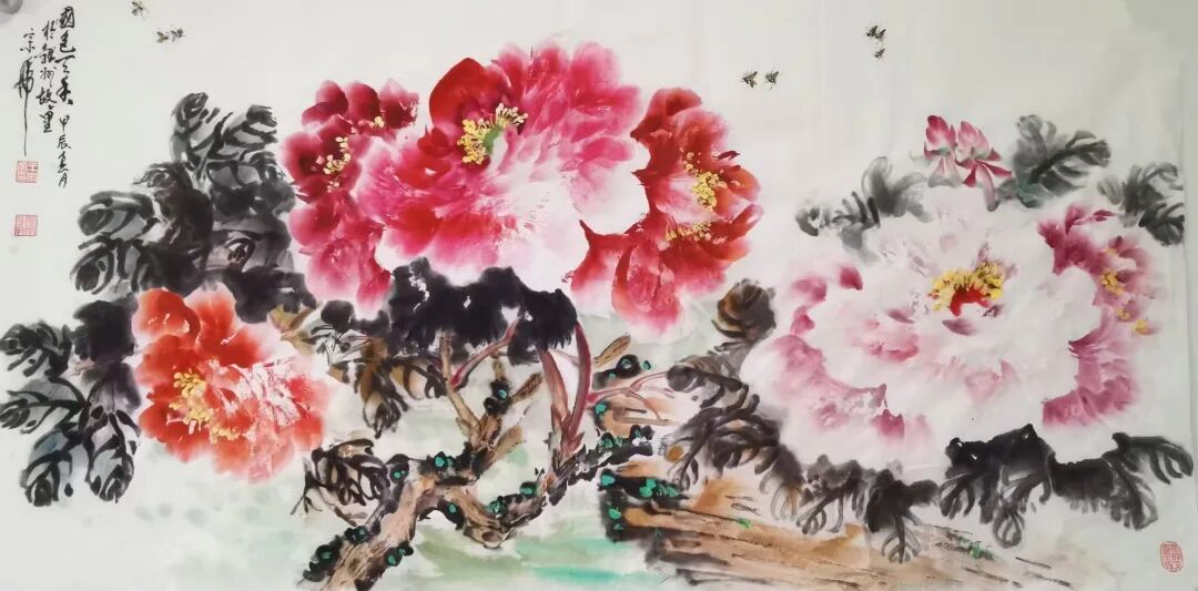 丹青颂盛世 笔墨贺华诞——王宗虎书画作品赏析（图4）