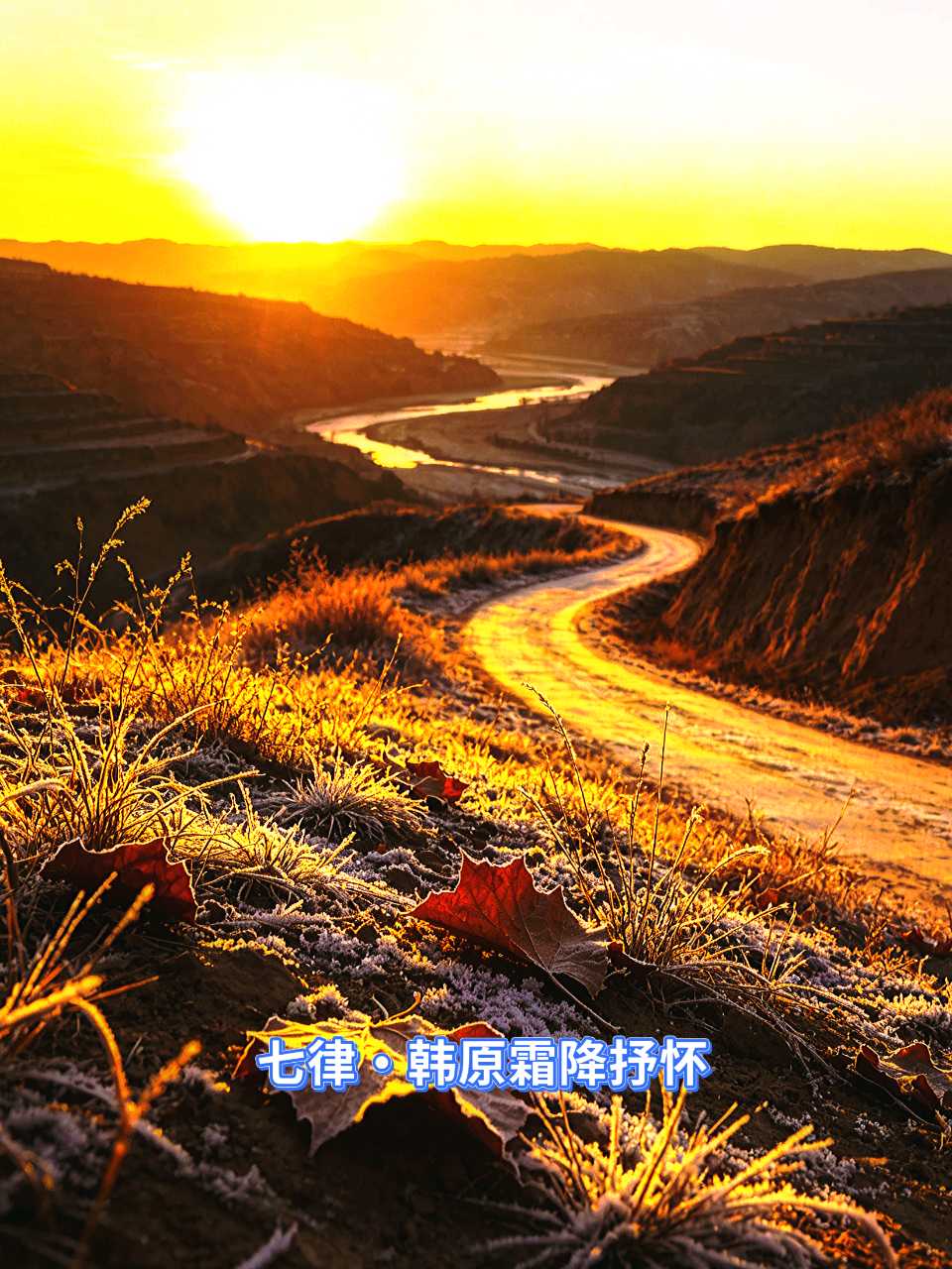 陕西作家李安民.七律·韩原霜降抒怀（图5）