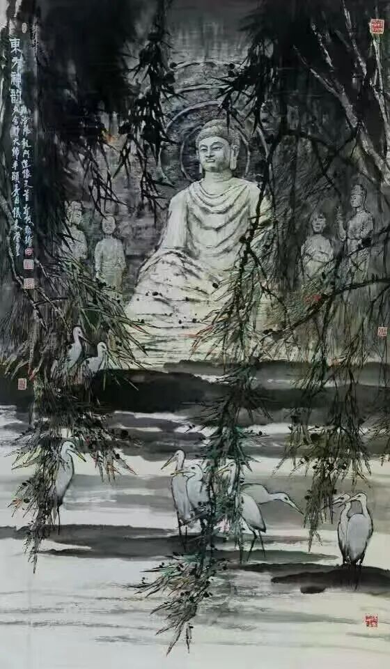 吕拴保《游艺求真》中国当代书画名家致敬文脉主题汇展（图15）