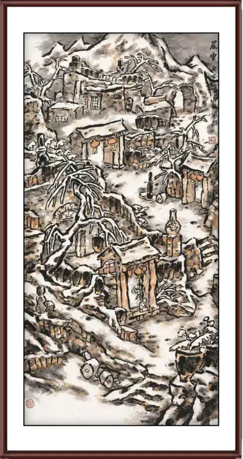 梁耘《致敬文明之巅的先行者》（图17）