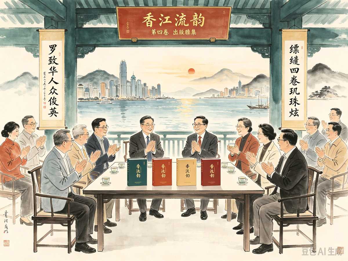 【七律·庆贺《香江流韵》笫四卷出版】文/隆光诚(图3)