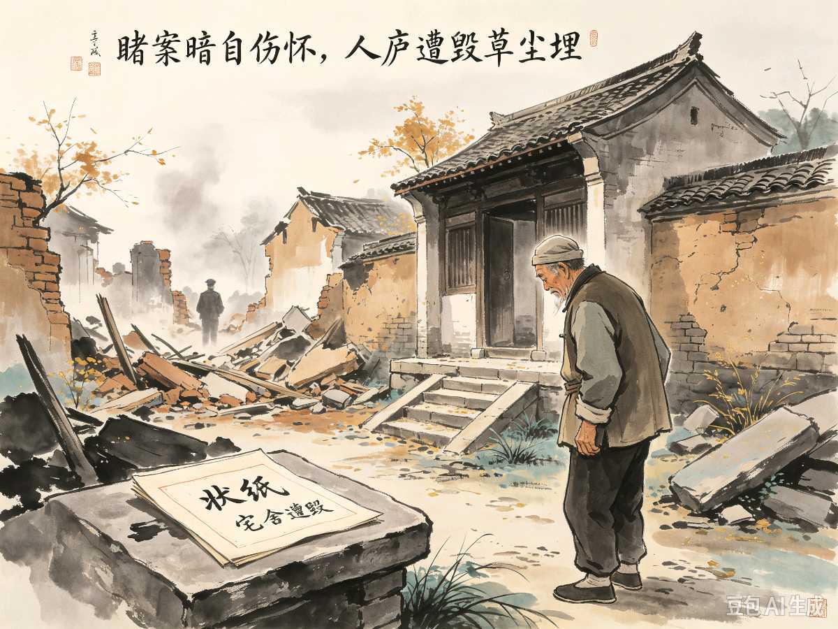 【般涉调·哨遍】宅舍叹 文/崔建国(图5)