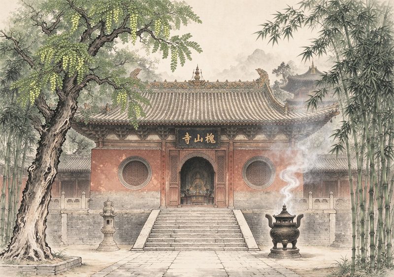 古镇观庙