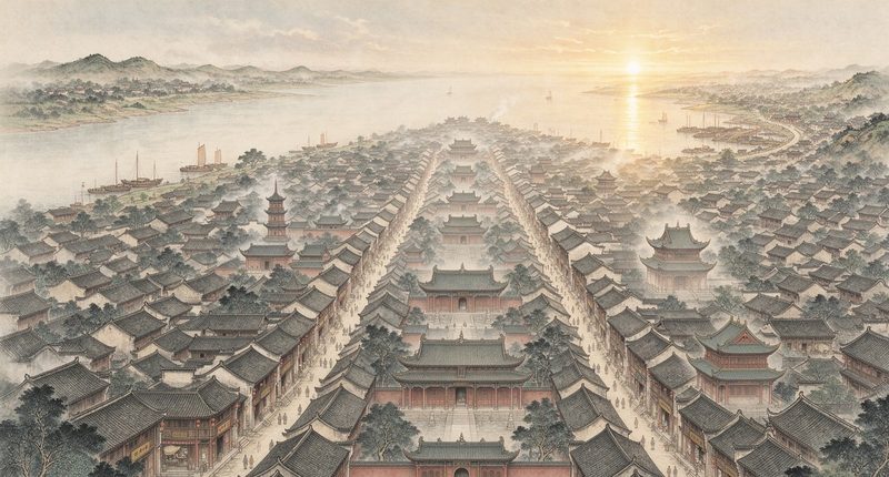 金口古镇风光