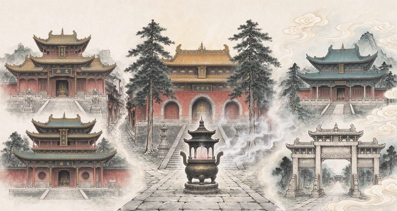 三教交融图卷