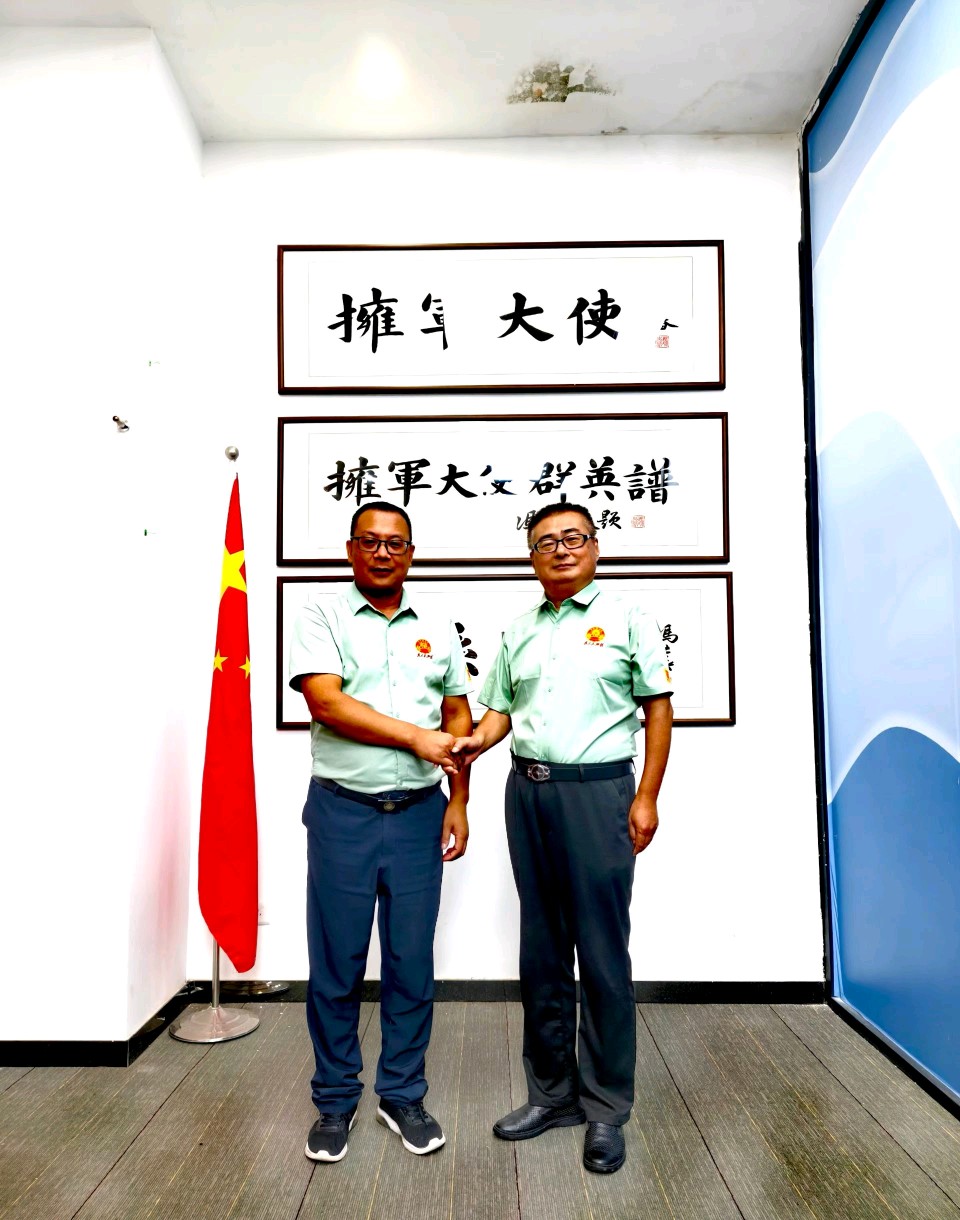 强强联合深耕双拥!马新存常驻广州长洲岛,与张伟锋携手推进全国社会化双拥事业(图2)