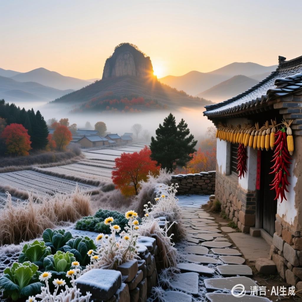 【中国憨派文学】刘敦杰：霜降季节的郠邑晚秋（图2）