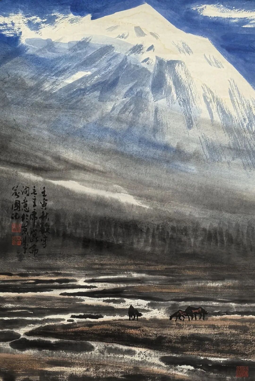马万国《游艺求真》中国当代书画名家致敬文脉主题汇展（图13）