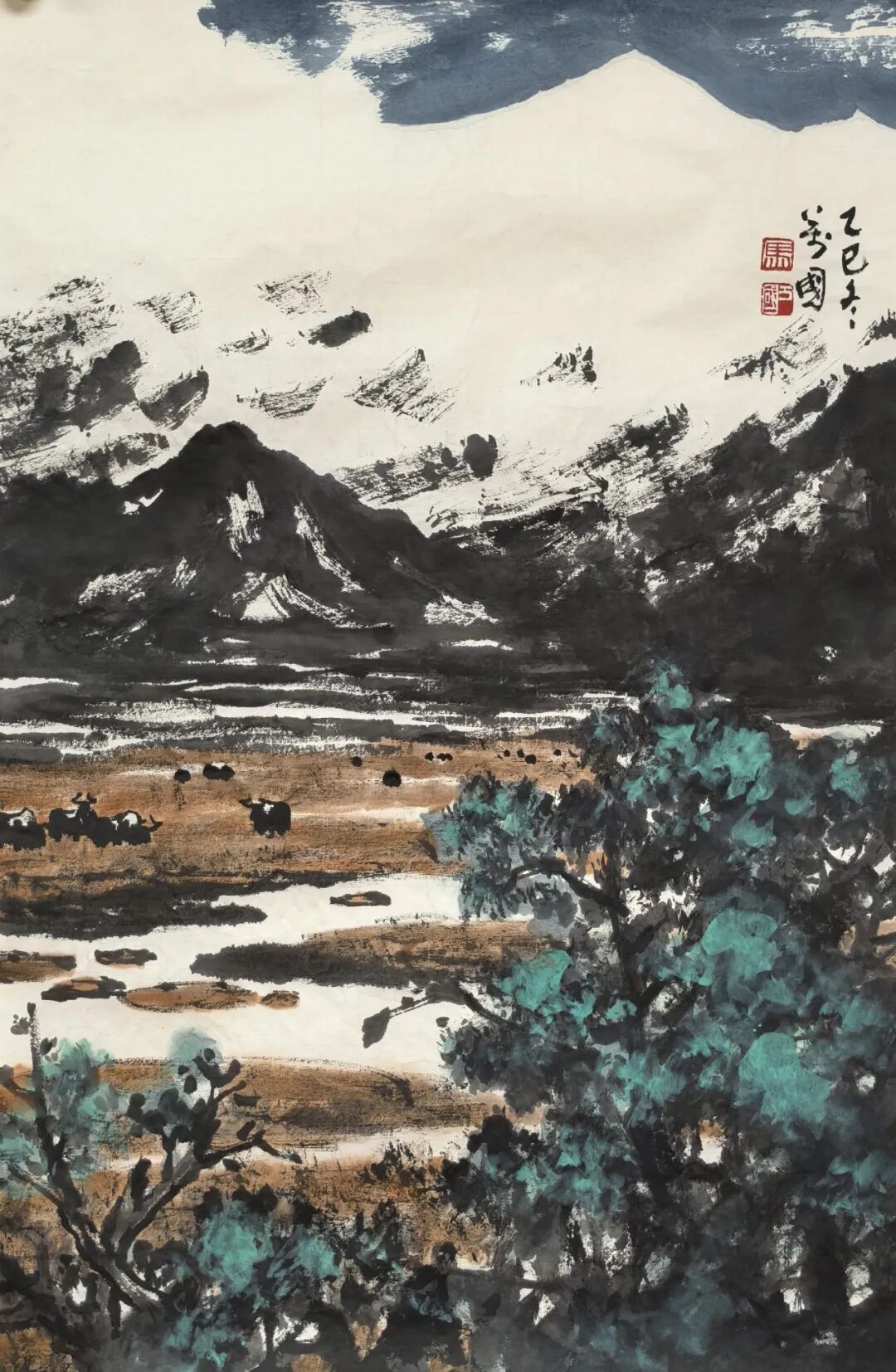 马万国《游艺求真》中国当代书画名家致敬文脉主题汇展（图11）