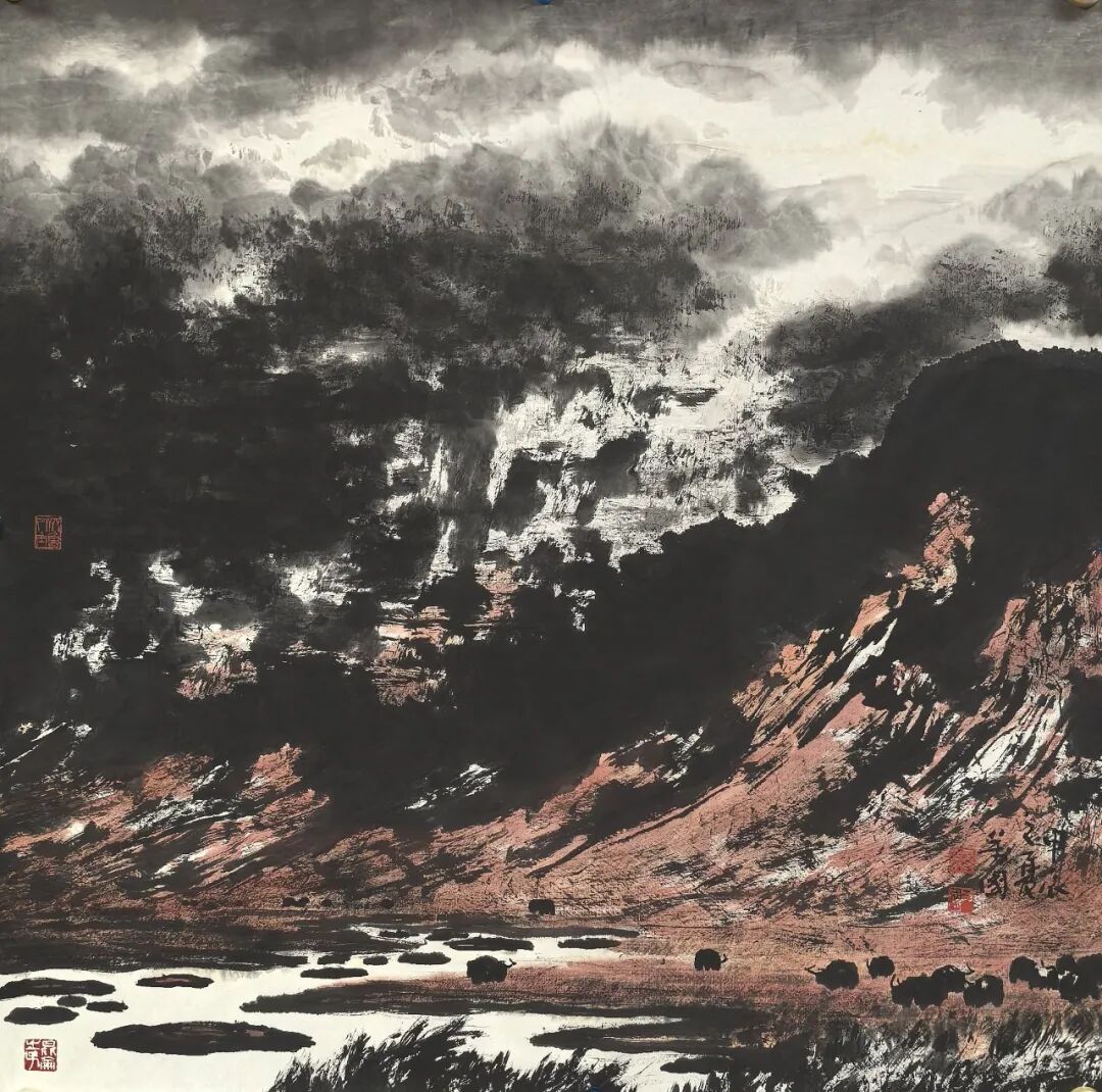 马万国《游艺求真》中国当代书画名家致敬文脉主题汇展（图5）