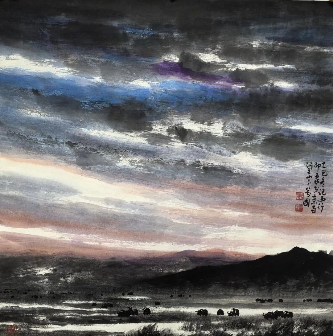 马万国《游艺求真》中国当代书画名家致敬文脉主题汇展（图9）