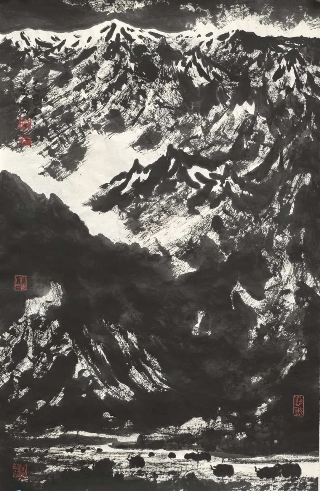 马万国《游艺求真》中国当代书画名家致敬文脉主题汇展（图15）
