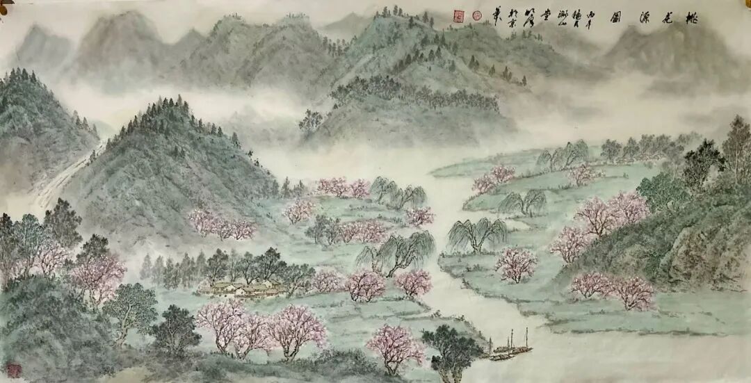 洪明泽《游艺求真》中国当代书画名家致敬文脉主题汇展（图13）