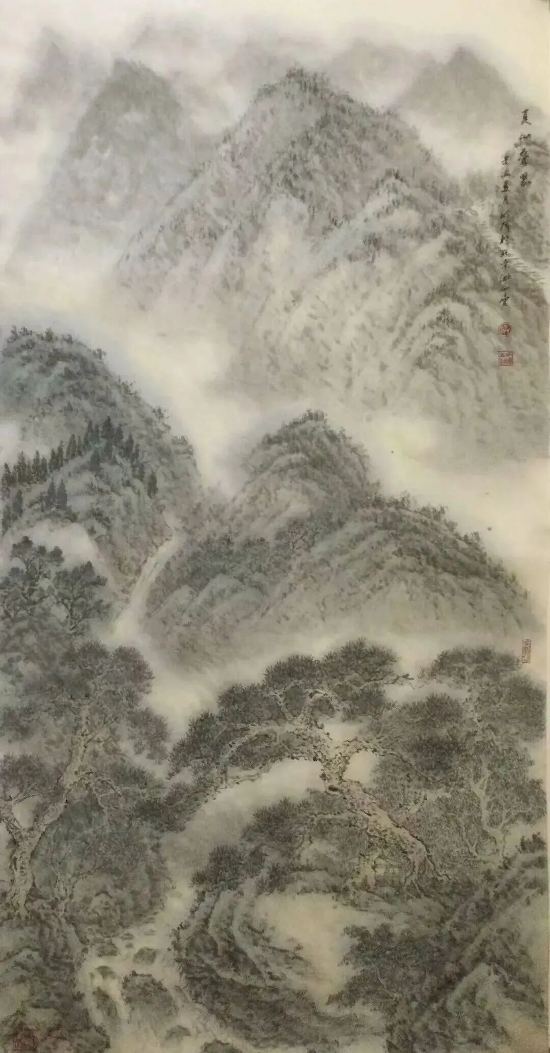 洪明泽《游艺求真》中国当代书画名家致敬文脉主题汇展（图9）