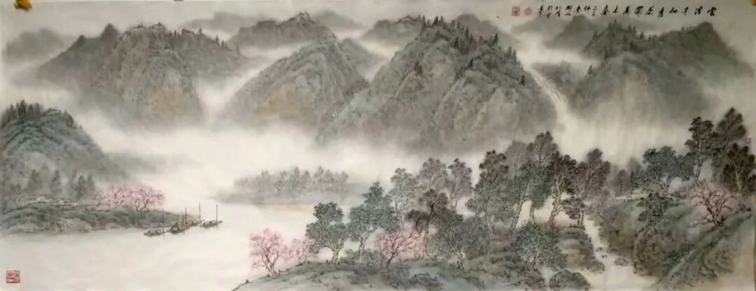洪明泽《游艺求真》中国当代书画名家致敬文脉主题汇展（图16）