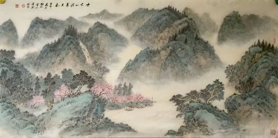 洪明泽《游艺求真》中国当代书画名家致敬文脉主题汇展（图17）
