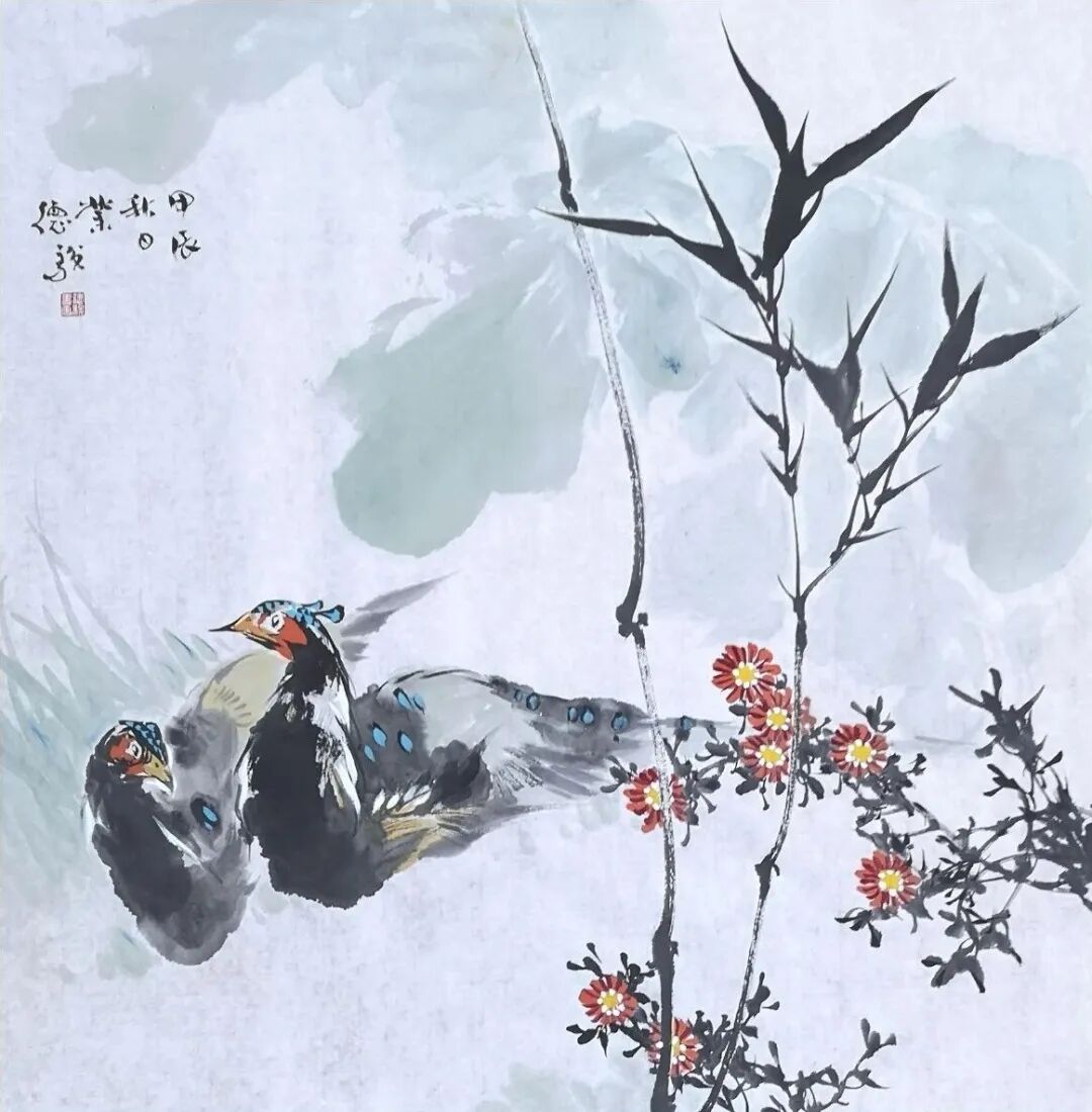 业德骏《游艺求真》中国当代书画名家致敬文脉主题汇展(图13)