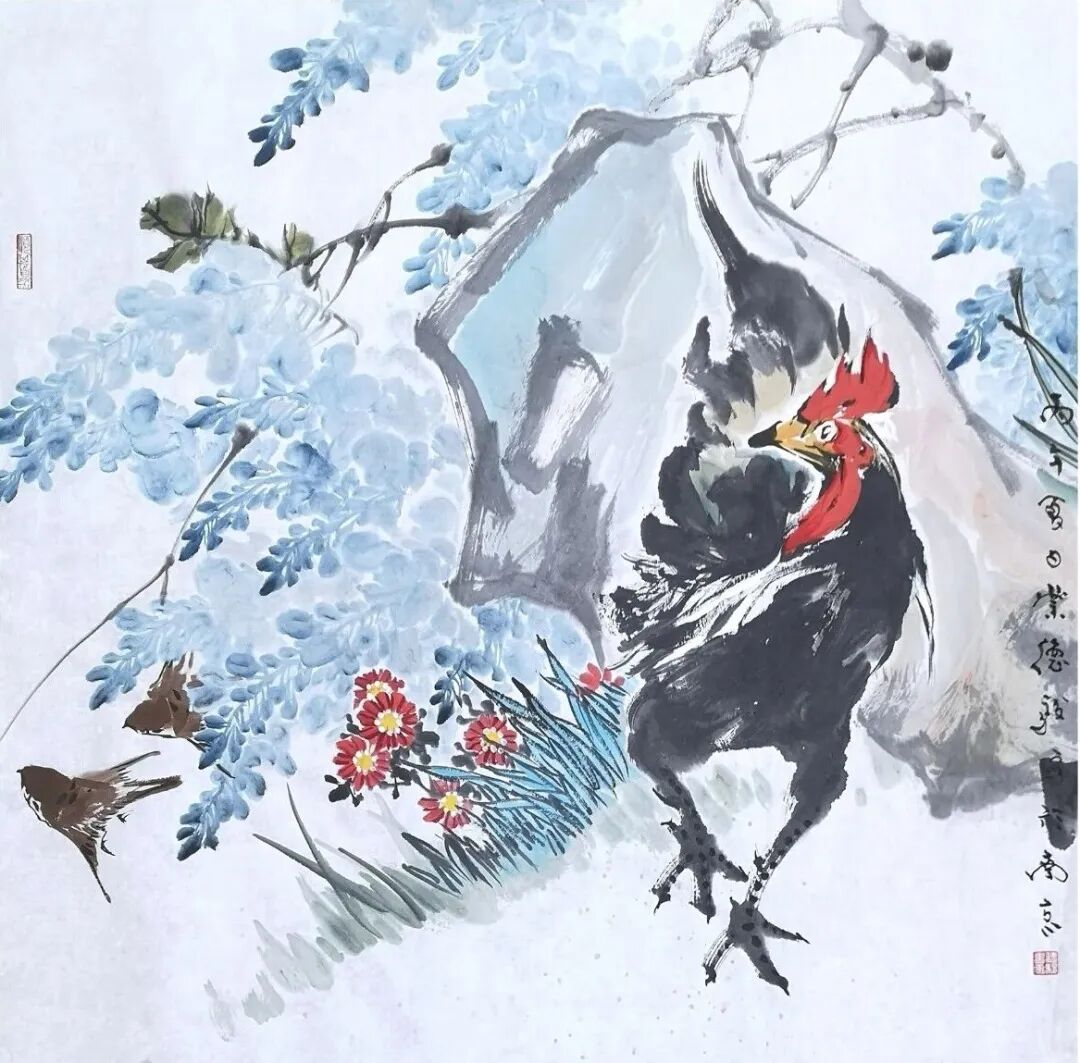业德骏《游艺求真》中国当代书画名家致敬文脉主题汇展(图3)