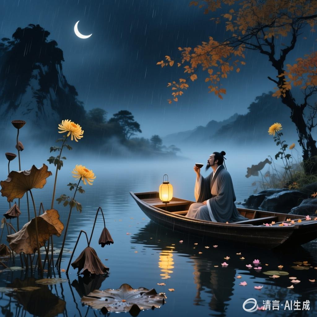 【中国憨派文学】刘平:夜 雨(图2)