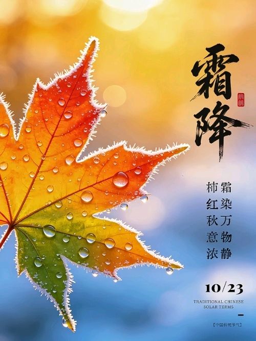 【蓝月亮诗刊】签约诗人:今生有缘/ 霜降三首(图2)