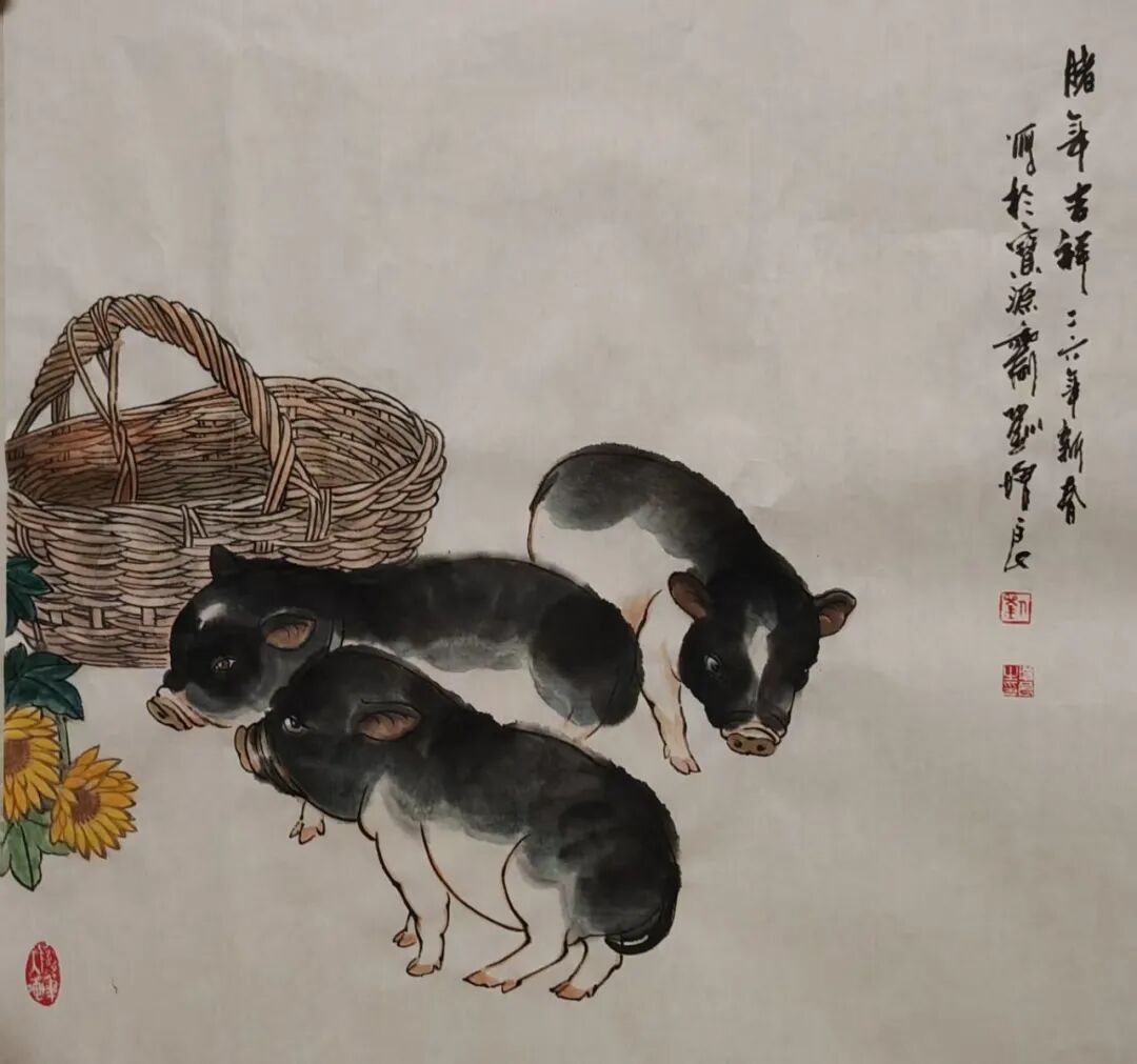 刘增良《游艺求真》中国当代书画名家致敬文脉主题汇展（图10）