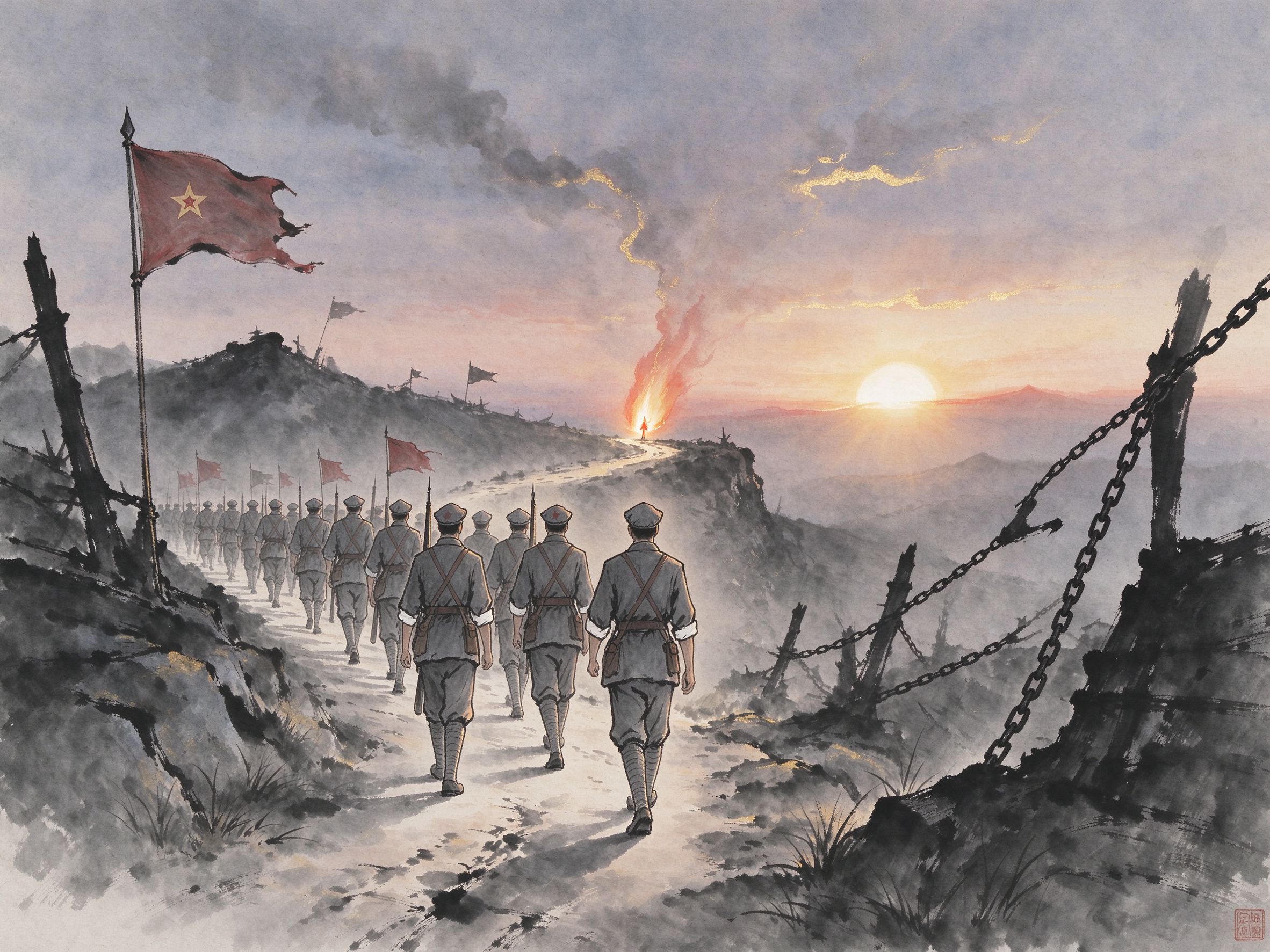 【原创话剧】《信仰之光:长征记》——谨以此剧向中国工农红军胜利90周年献礼(图8)