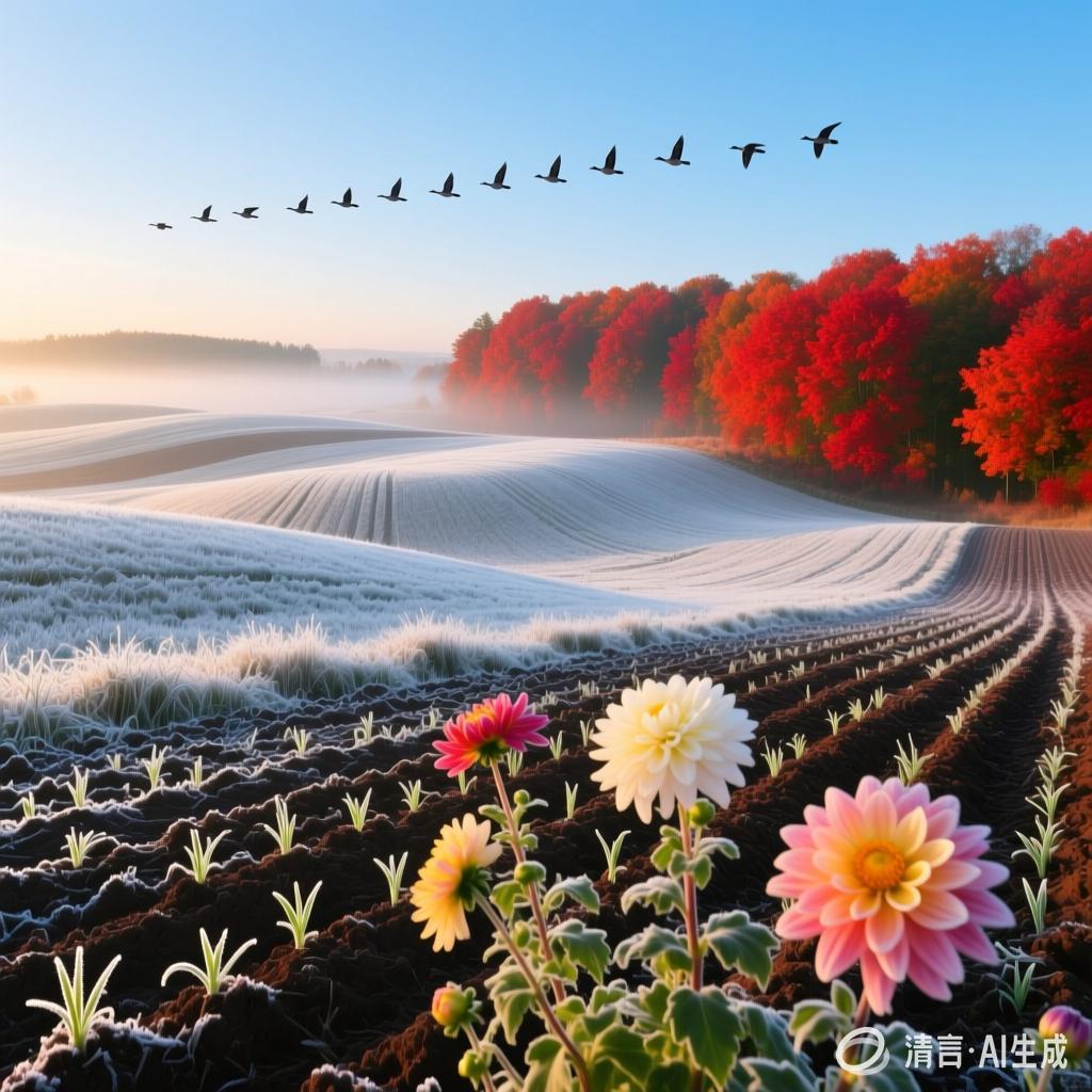 孙祚华:【土掉渣·滑溜曲】霜降(中国憨派文学)(图2)