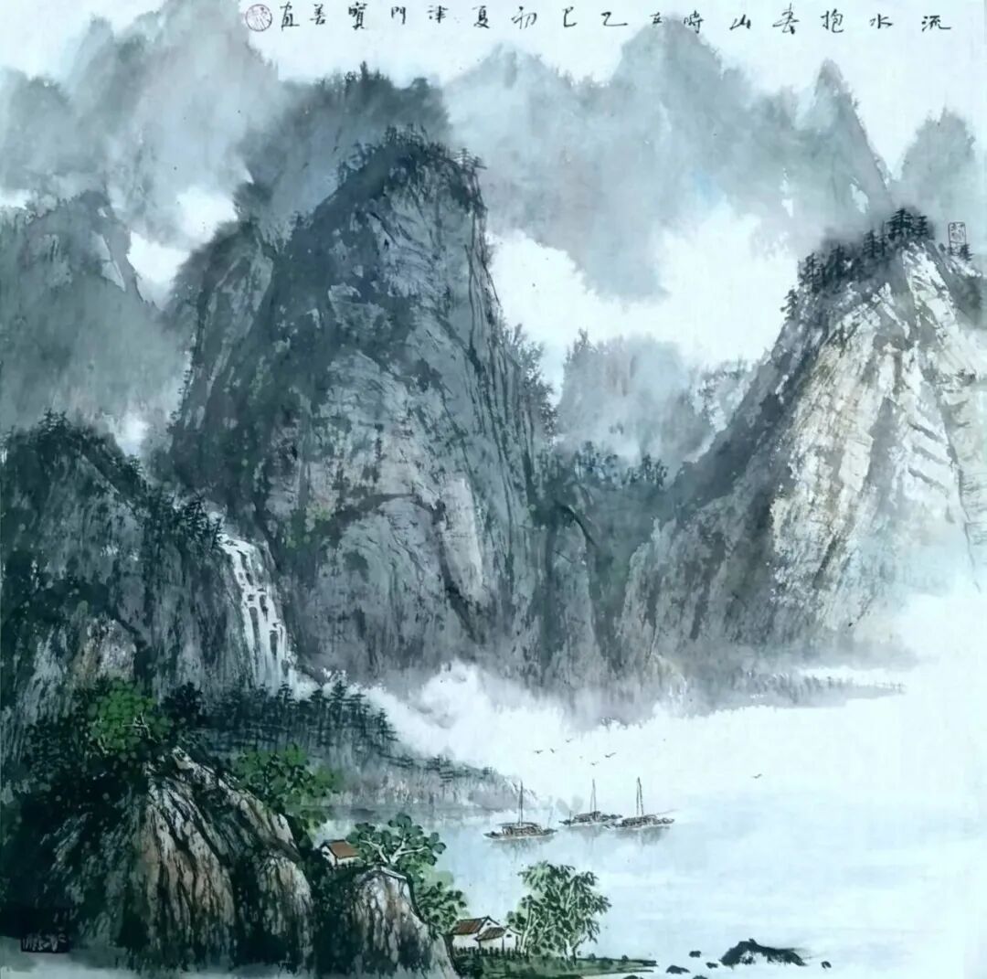 郝宝善《游艺求真》中国当代书画名家致敬文脉主题汇展（图9）