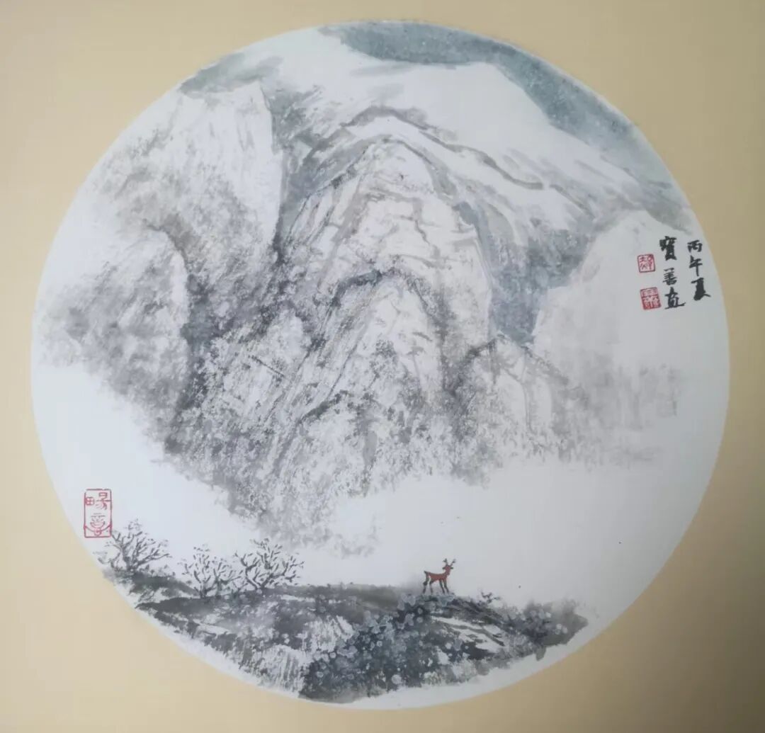 郝宝善《游艺求真》中国当代书画名家致敬文脉主题汇展（图6）